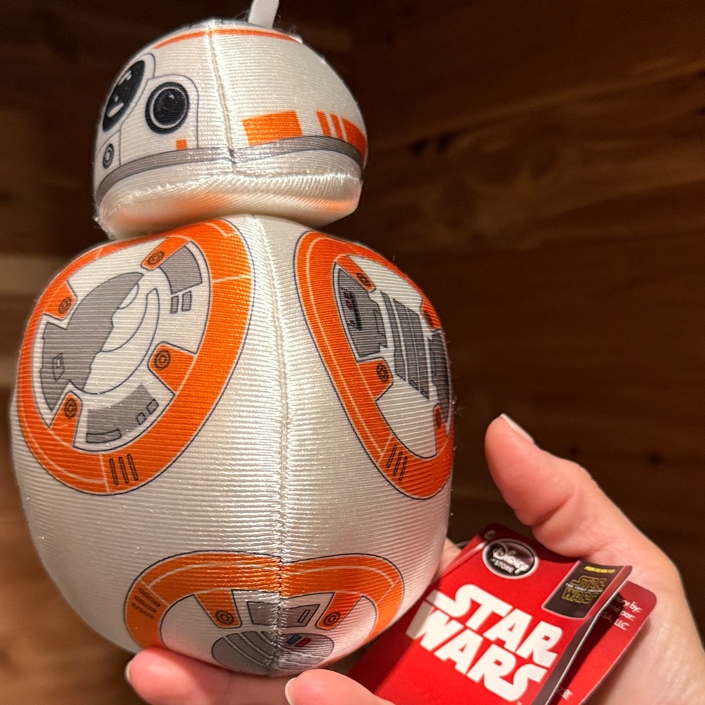 Star Wars BB-8 Droid Plush - White and Orange